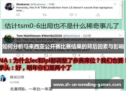 如何分析马来西亚公开赛比赛结果的背后因素与影响